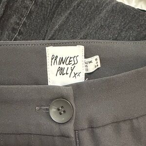 Princess Polly Charcoal Buttoned Pants